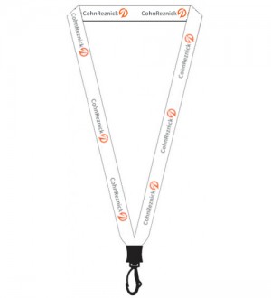 3/4" Dye Sublimated Lanyard with Plastic J Hook Attachment